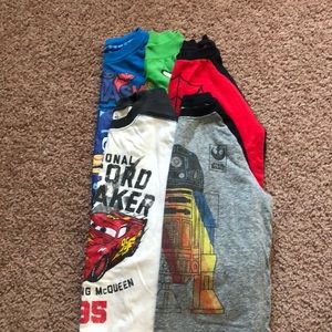 Character Long Sleeves, Multiple Brands, Boys, 4T